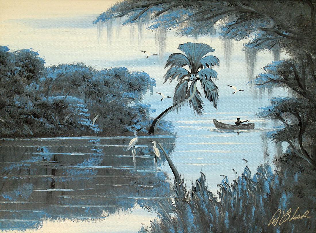 AL BLACK HIGHWAYMEN PAINTING (1 of 3)