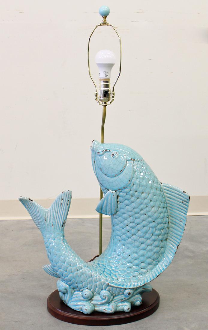 BLUE FISH LAMP (1 of 3)