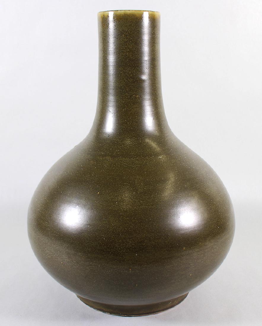 CHINESE TEA DUST POTTERY VASE (1 of 3)