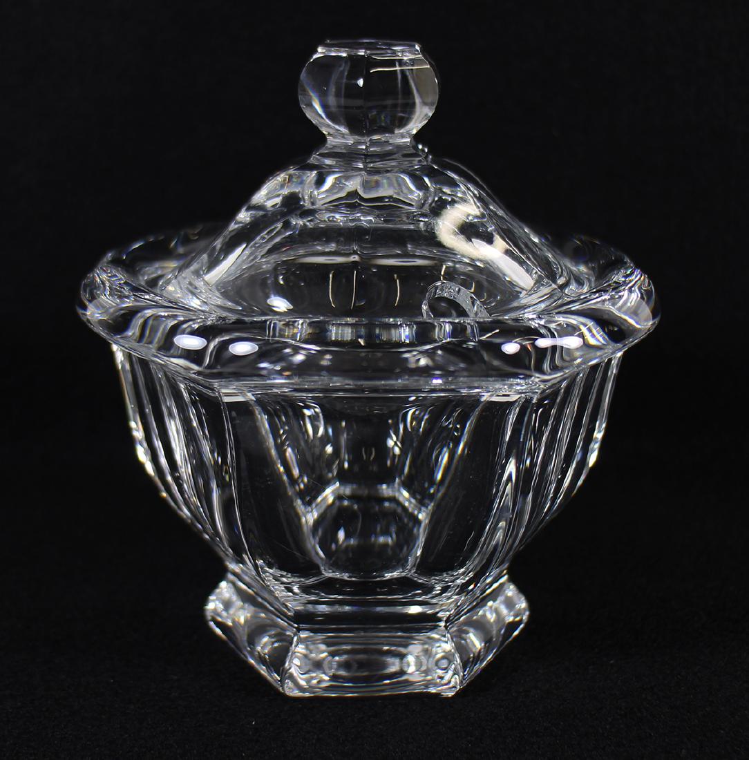 BACCARAT CRYSTAL CONDIMENT JAR (1 of 2)