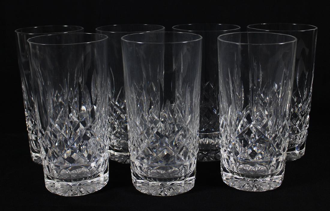 (7) WATERFORD LISMORE HIGHBALL GLASSES (1 of 2)
