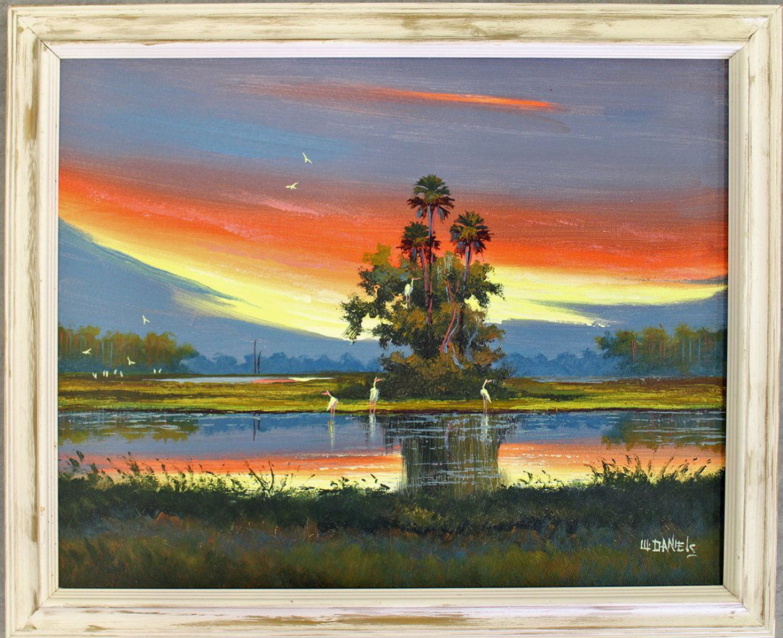 WILLIE DANIELS HIGHWAYMEN PAINTING (1 of 4)