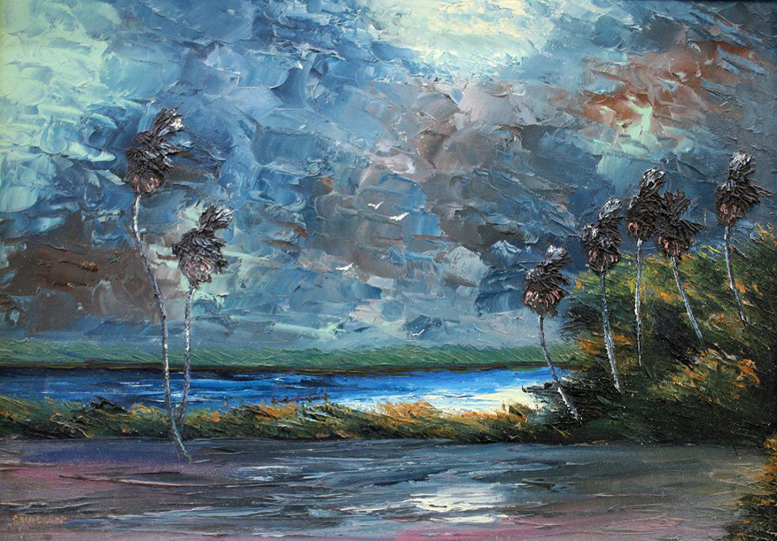 CHICO WHEELER HIGHWAYMEN PAINTING (1 of 3)