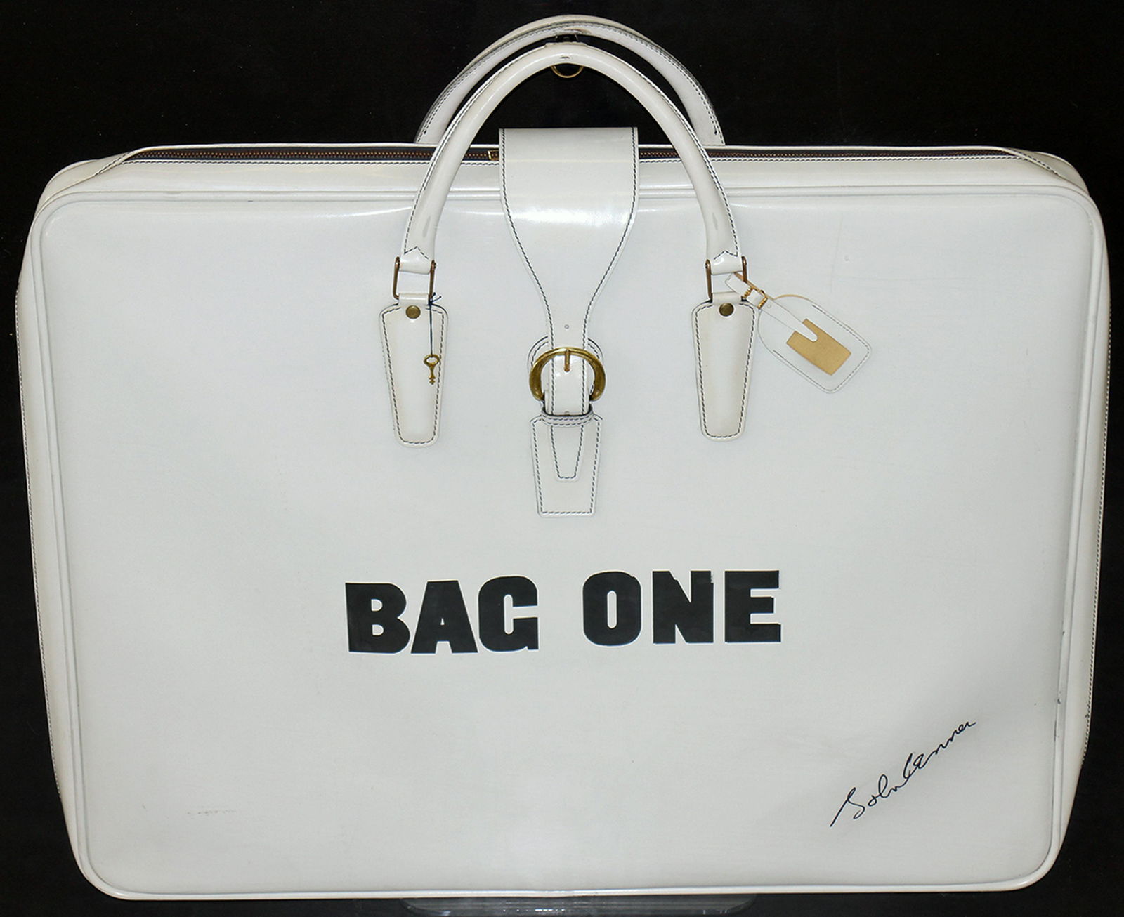 FRAMED JOHN LENNON PORTFOLIO BAG (1 of 6)