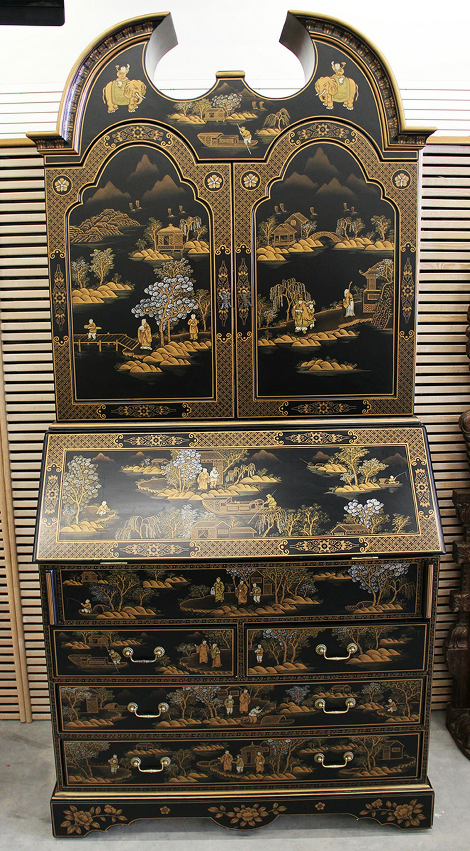 Chinoiserie Secretary Sep 14 2019 Vero Beach Auction In Fl