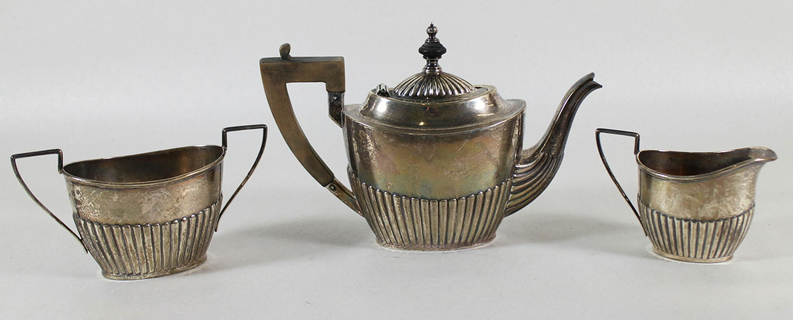 BLACK STARR & FROST STERLING TEA SET (1 of 3)