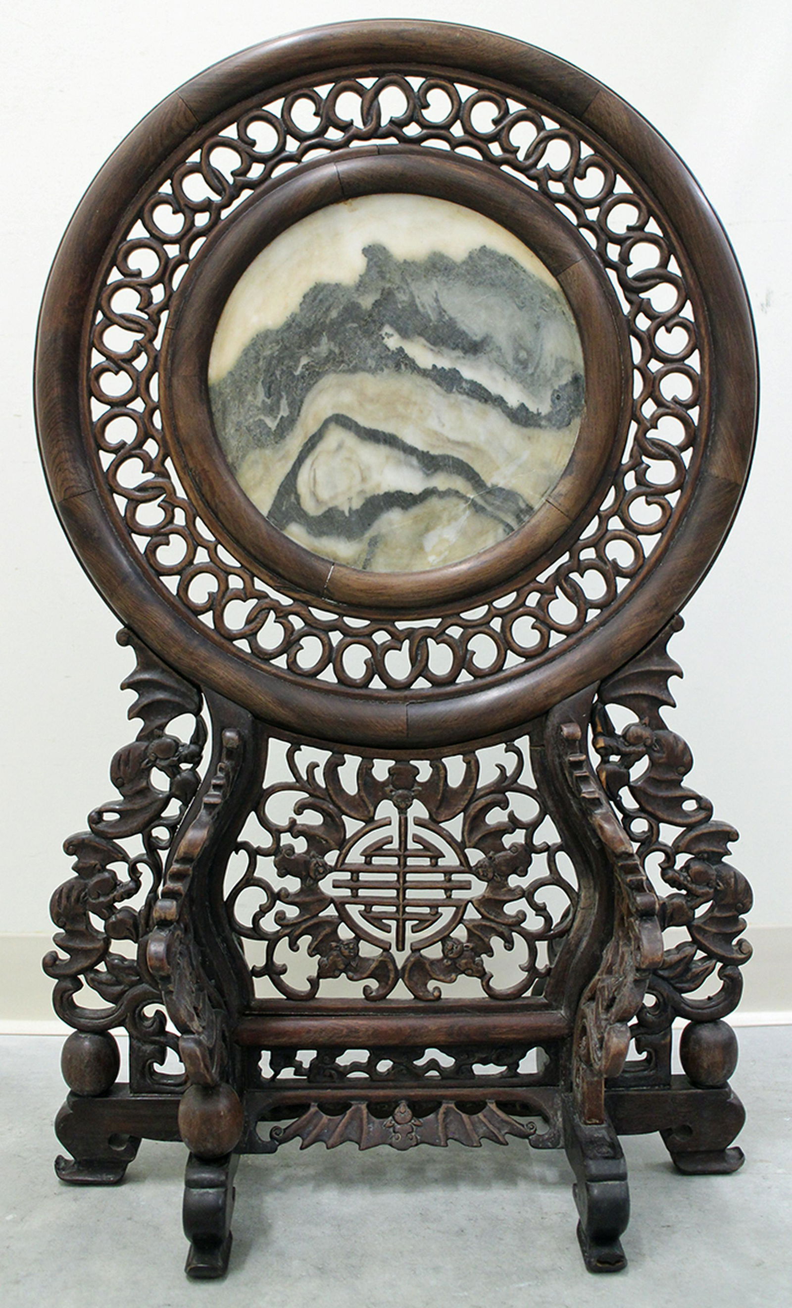 CHINESE DREAM STONE TABLE SCREEN (1 of 4)