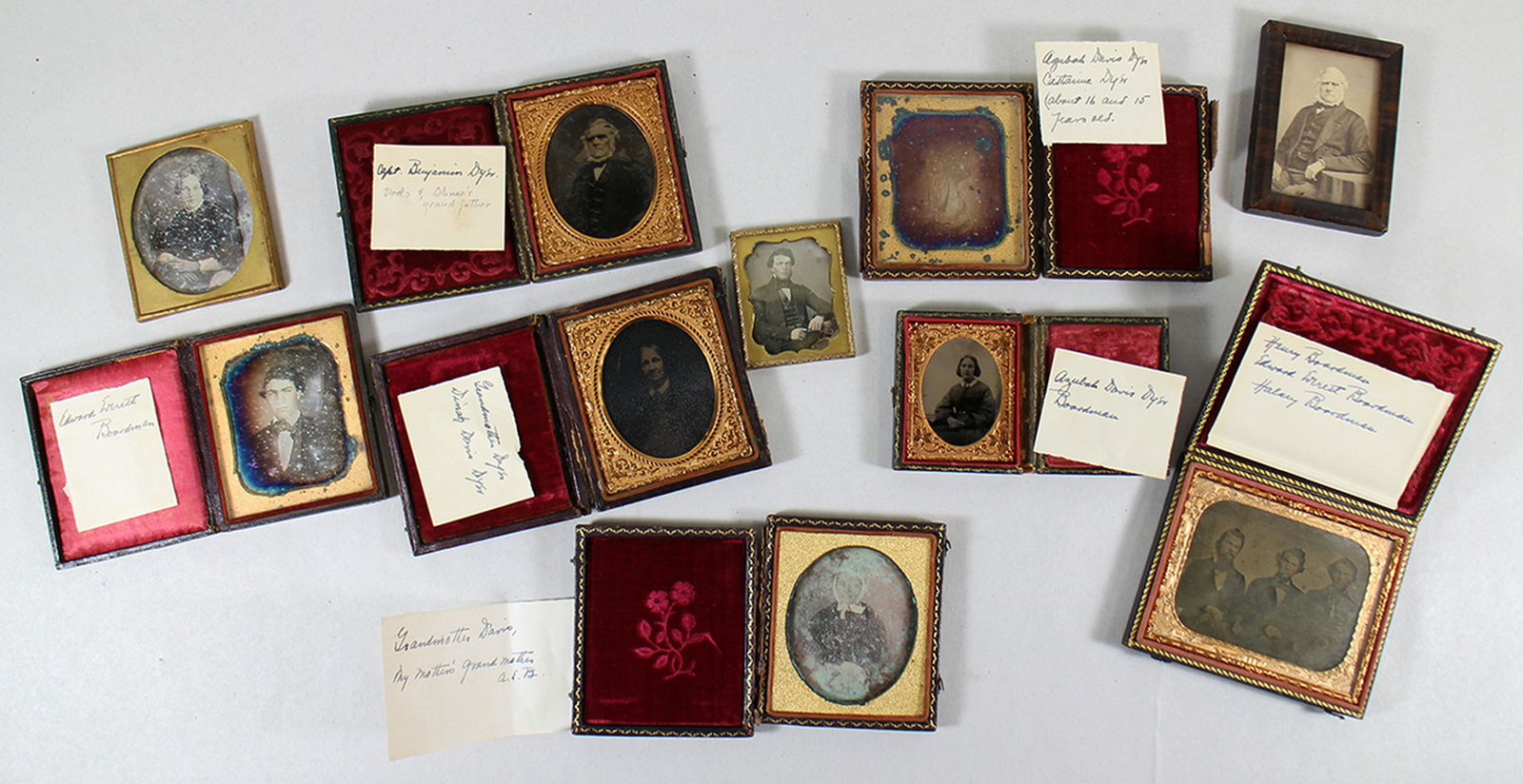 DAGUERREOTYPE PHOTOGRAPHS (1 of 5)
