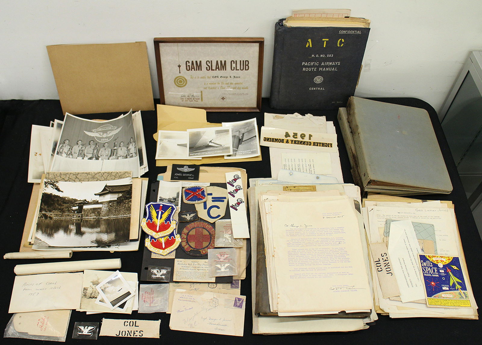 GEORGE L. JONES WWII & KOREAN WAR MEMORABILIA (1 of 9)