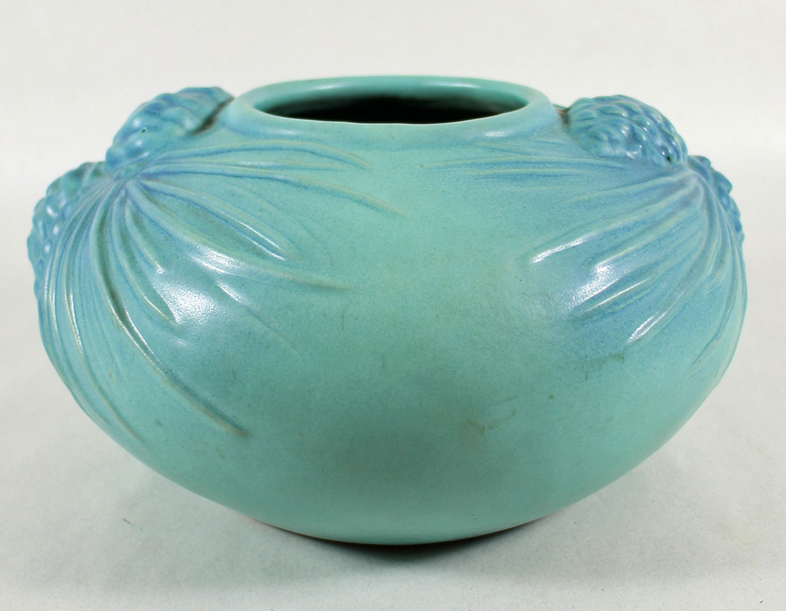 VAN BRIGGLE PINE CONE VASE (1 of 4)