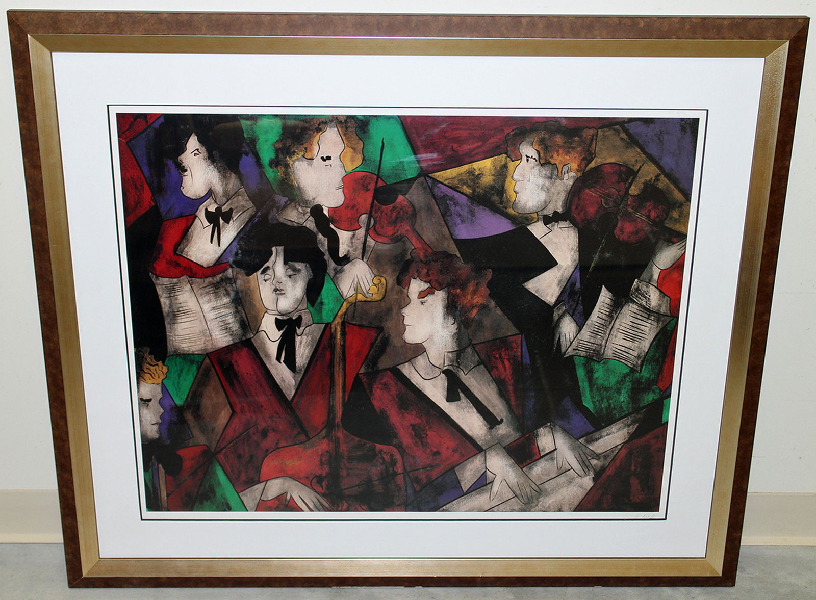 LINDA LE KINFF "GRAND ORCHESTRE" LITHOGRAPH (1 of 2)