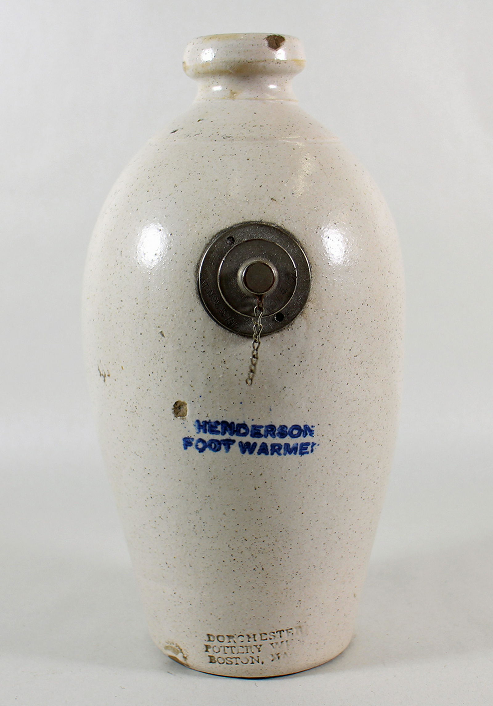 STONEWARE FOOT WARMER (1 of 3)