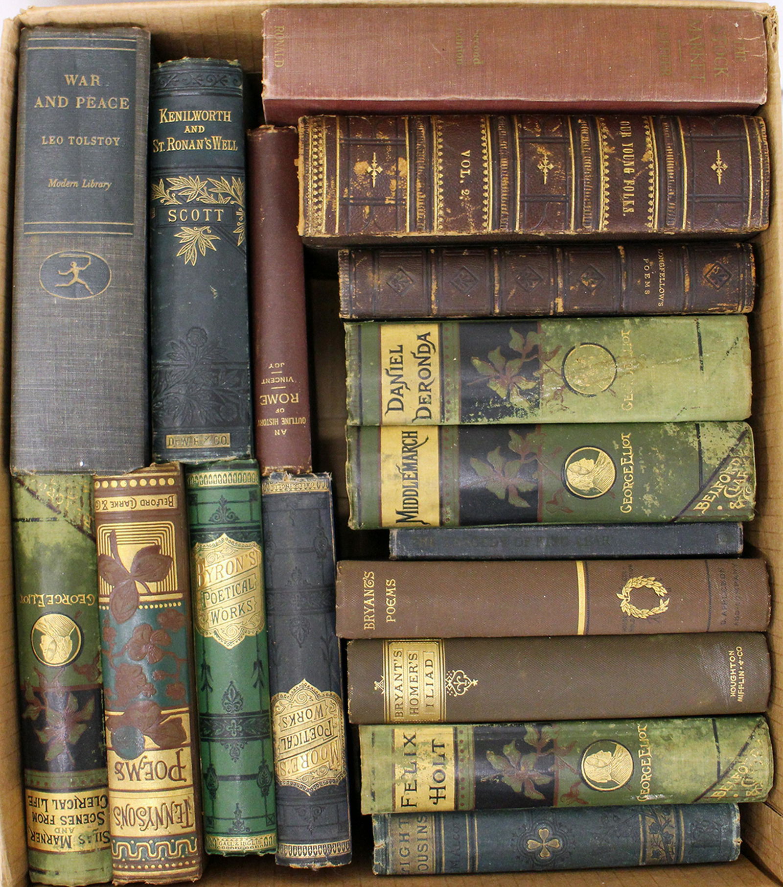 ANTIQUE 1800's CLASSIC BOOK COLLECTION (1 of 2)