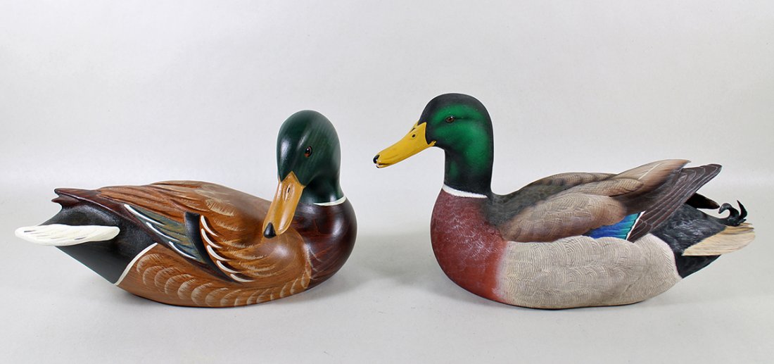 (2) DUCK DECOYS (1 of 3)
