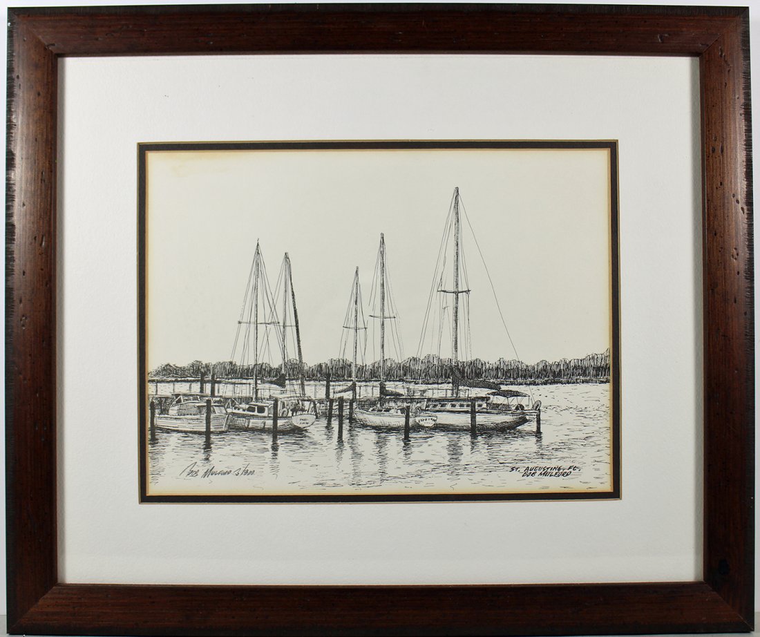 BOB MULFORD ST. AUGUSTINE LITHOGRAPH (1 of 2)