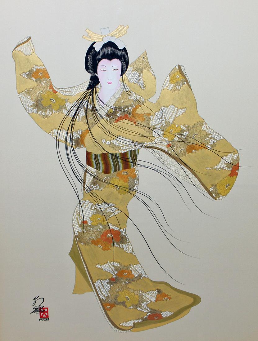 HISASHI OTSUKA "LADY MIEKO" MIXED MEDIA (1 of 6)