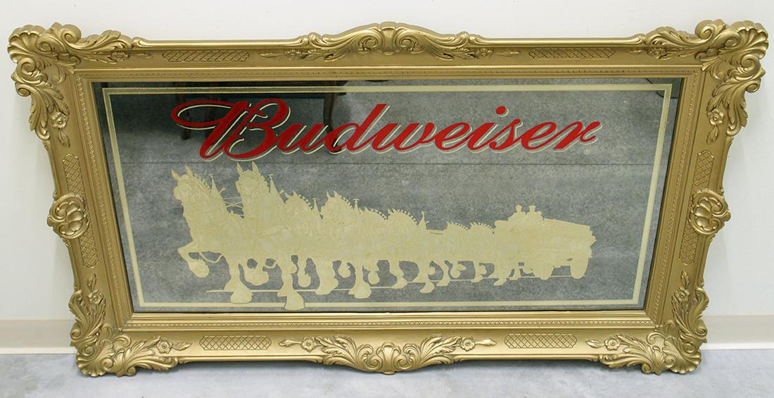 BUDWEISER MIRROR SIGN (1 of 2)