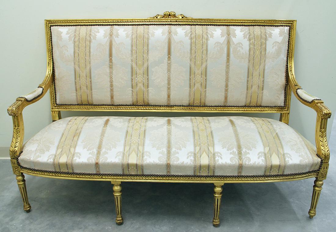FRENCH LOUIS XVI STYLE SOFA (1 of 4)