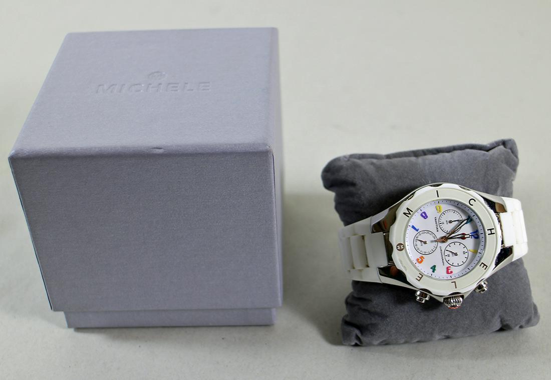 MICHELE TAHIATIAN JELLY BEAN WATCH & BOX (1 of 2)