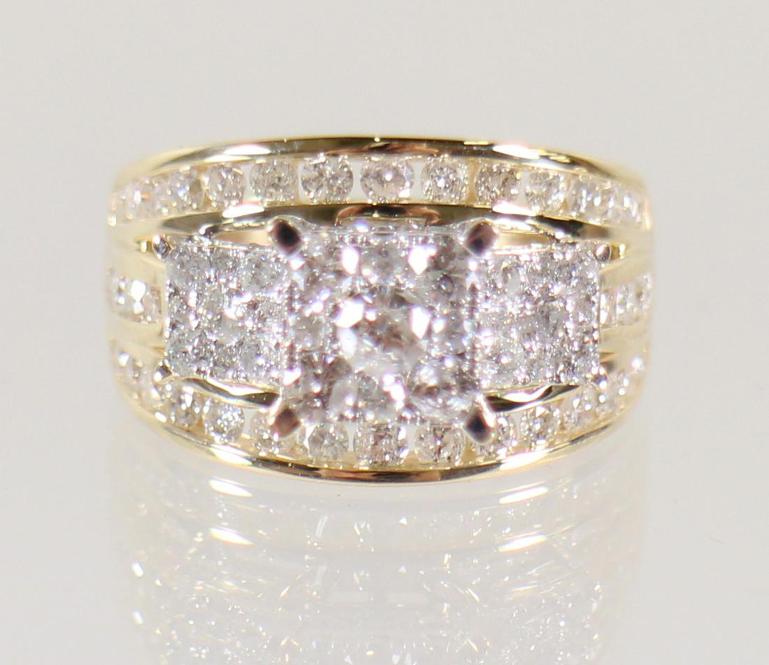 14K 2.00 CARAT DIAMOND RING (1 of 3)