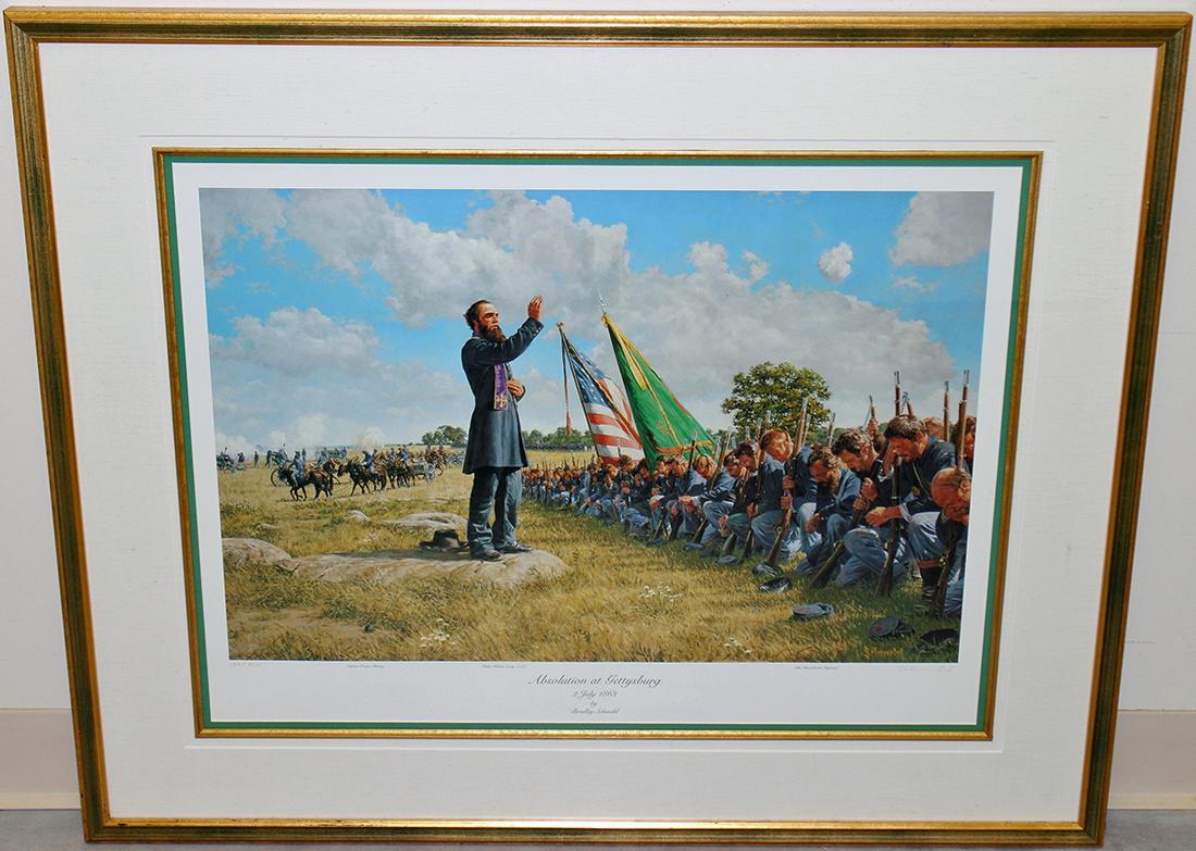 BRADLEY SCHMEHL CIVIL WAR LITHOGRAPH (1 of 4)