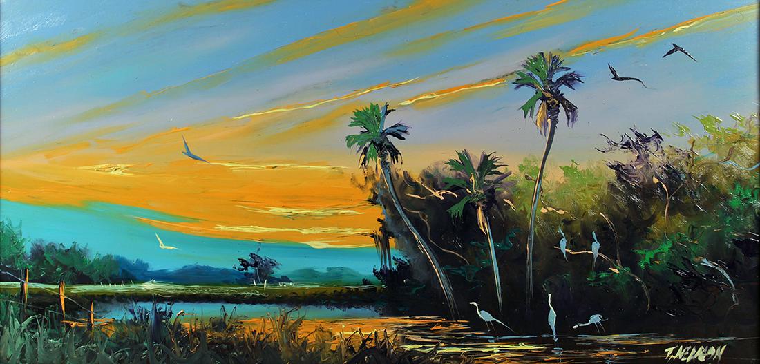 TRACY NEWTON PAINTING (1 of 3)