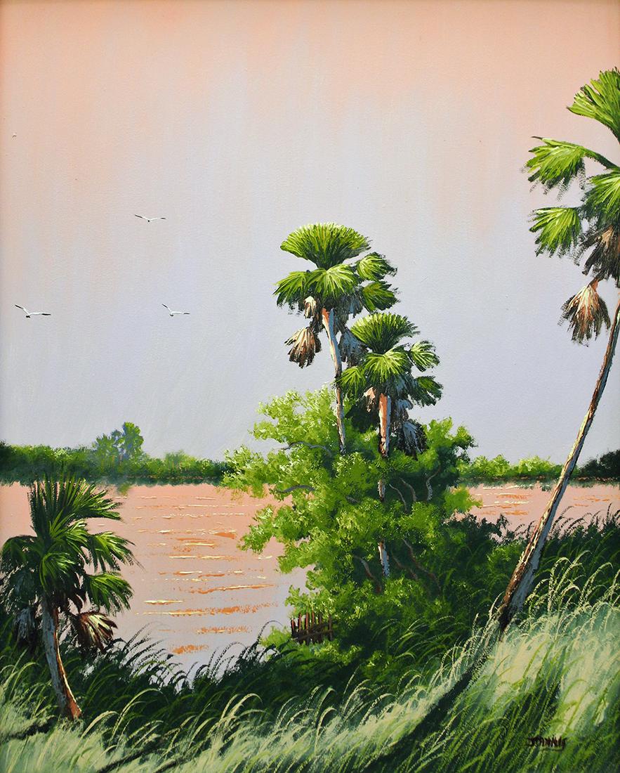 JOHNNY DANIELS HIGHWAYMEN PAINTING (1 of 4)