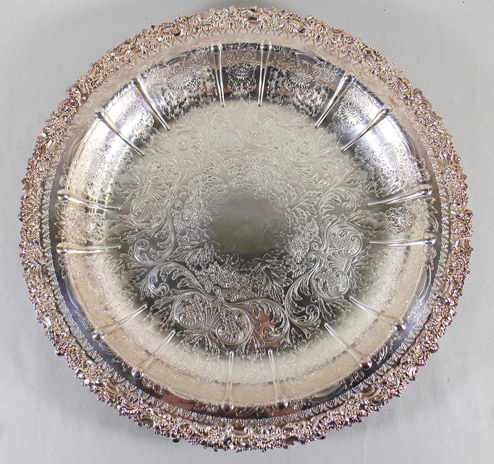 BARKER ELLIS LARGE S/P PLATTER (1 of 4)