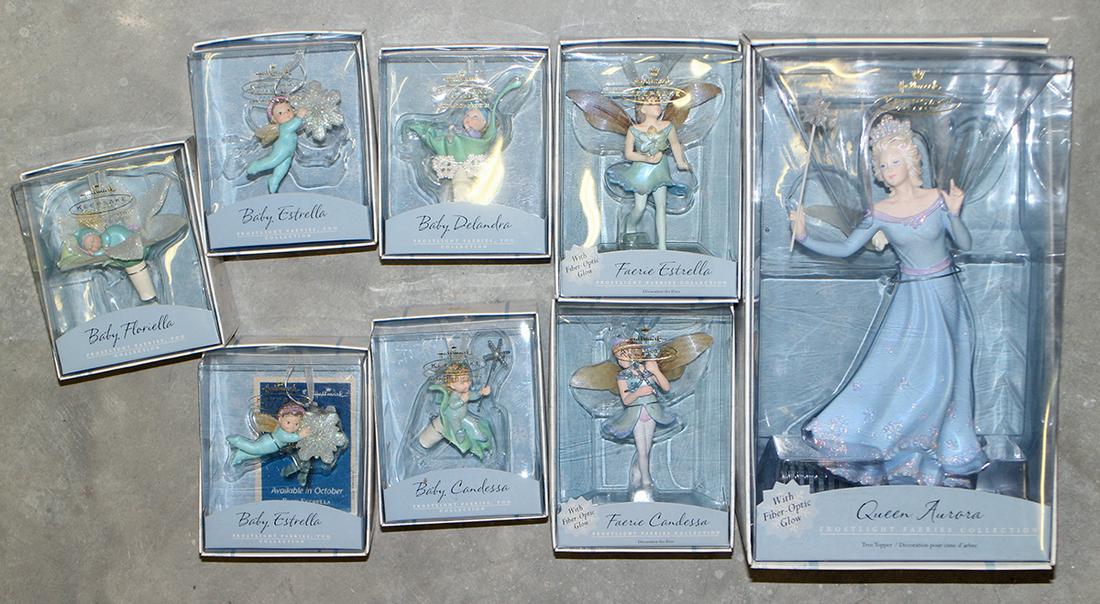 (8) HALLMARK FROSTLIGHT FAERIES COLLECTION (1 of 1)