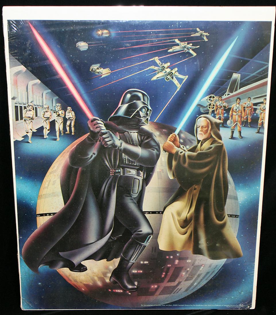VINTAGE STAR WARS PROMO POSTER (1 of 2)