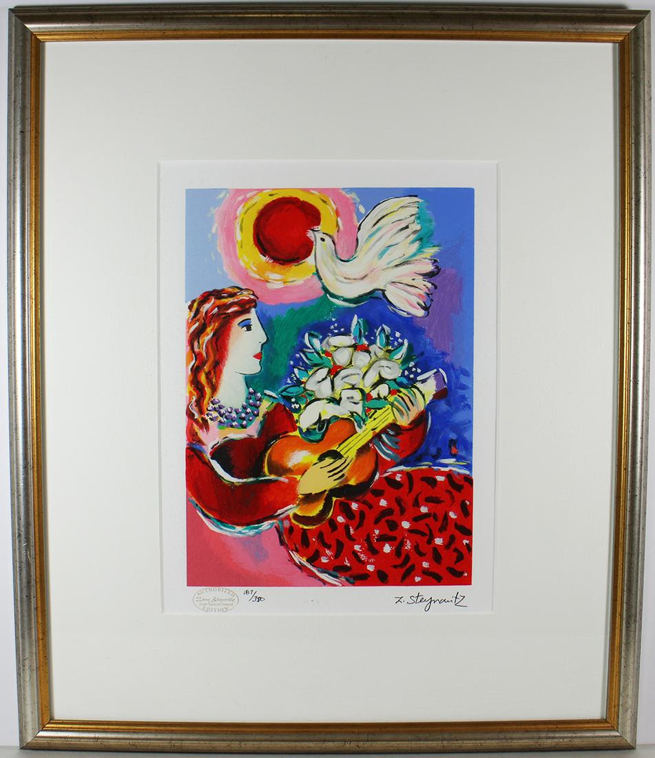 ZAMY STEYNOVITZ LITHOGRAPH (1 of 3)
