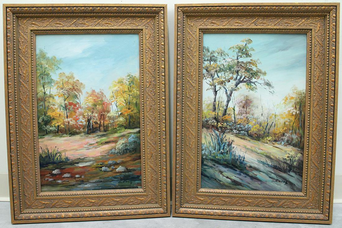 (2) E. CABOS PAINTINGS (1 of 3)