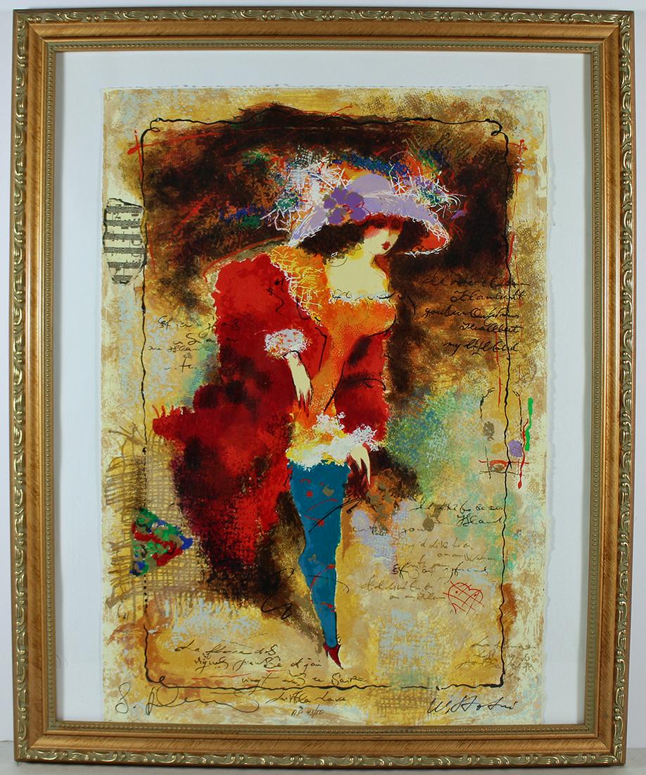 ALEXANDER & WISSOTZKY DIANA SERIGRAPH (1 of 3)