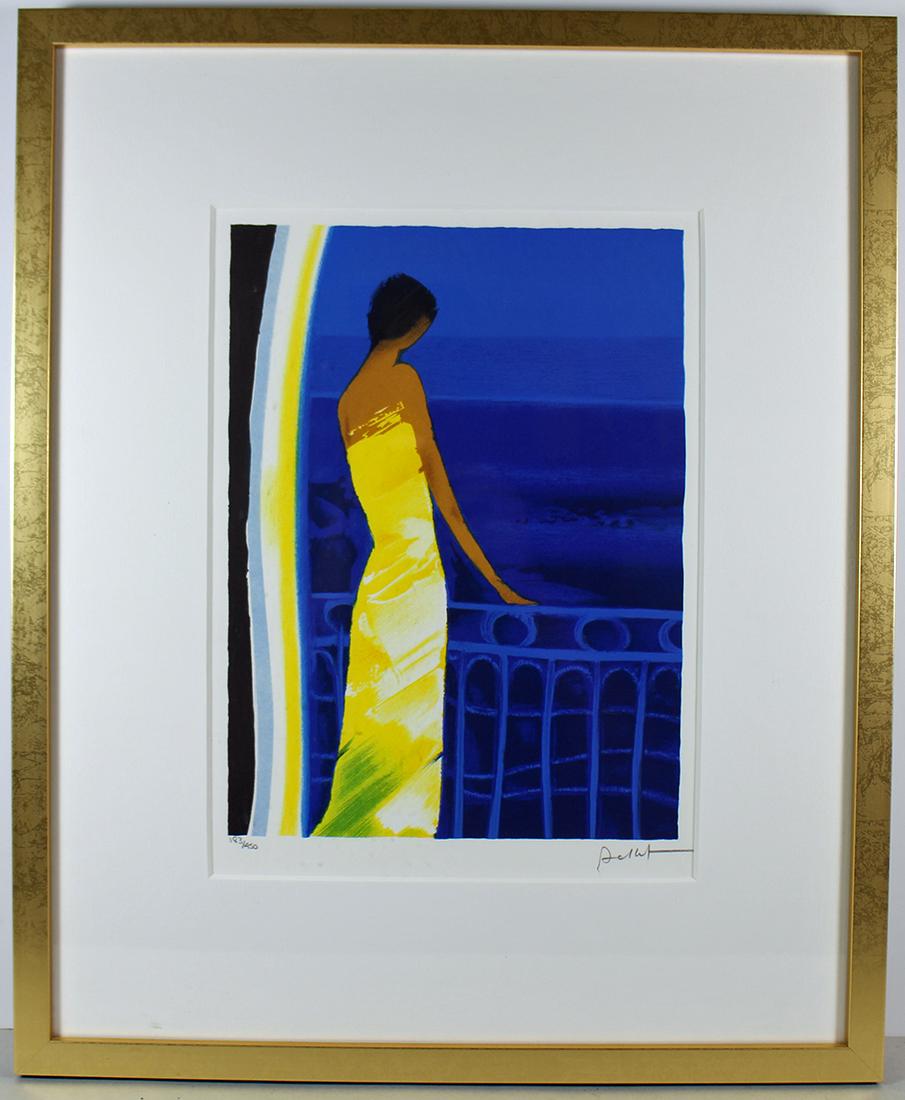 EMILE BELLET "A REGARDER LA MER" LITHOGRAPH (1 of 2)