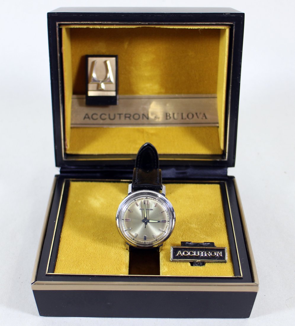 1969 BULOVA ACCUTRON WATCH WITH BOX (1 of 3)