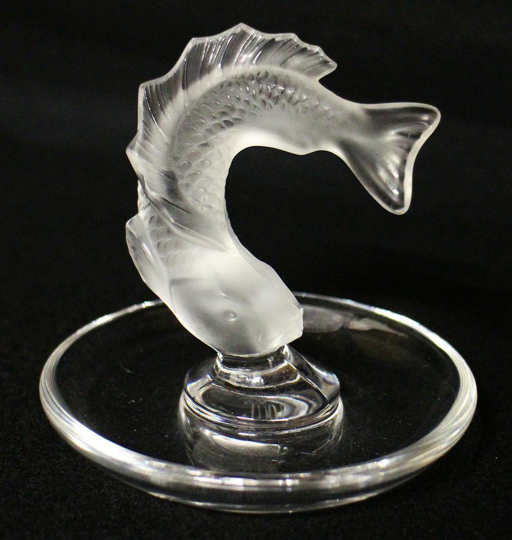 LALIQUE KOI FISH PIN TRAY (1 of 2)