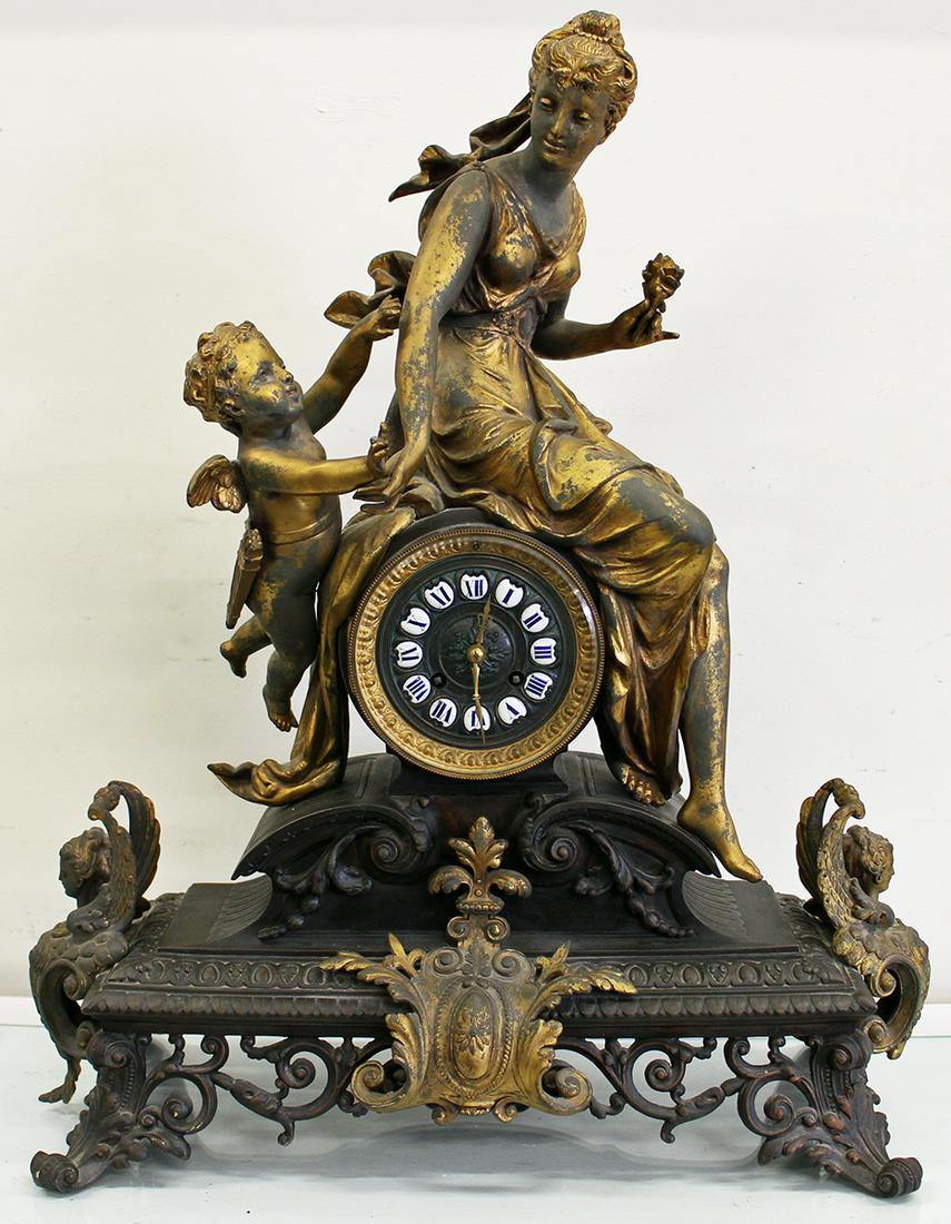 JAPY FRERES FIGURAL CLOCK (1 of 7)