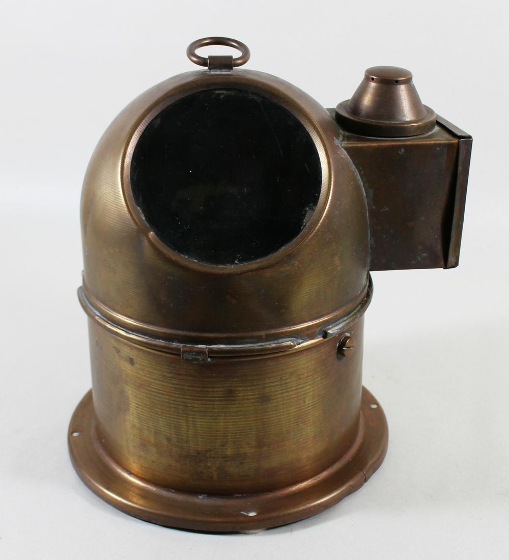 C. PLATH HAMBURG SHIPS BINNACLE WITH COMPASS (1 of 4)