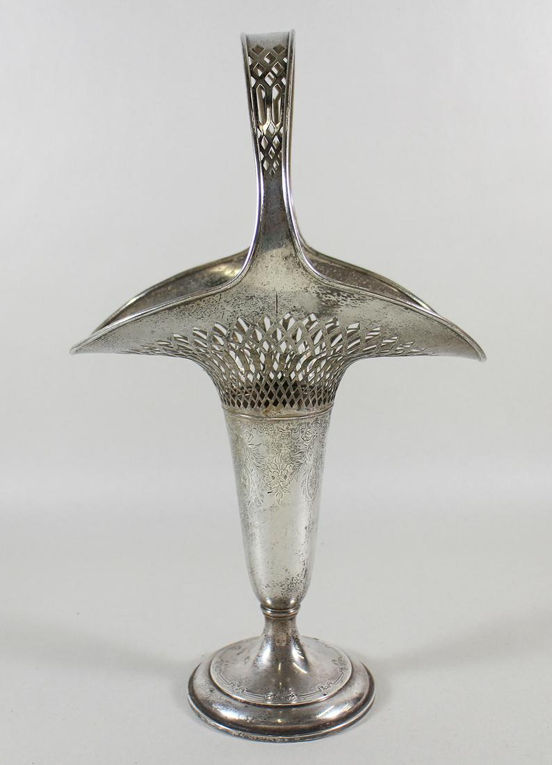 GORHAM STERLING SILVER BASKET (1 of 6)
