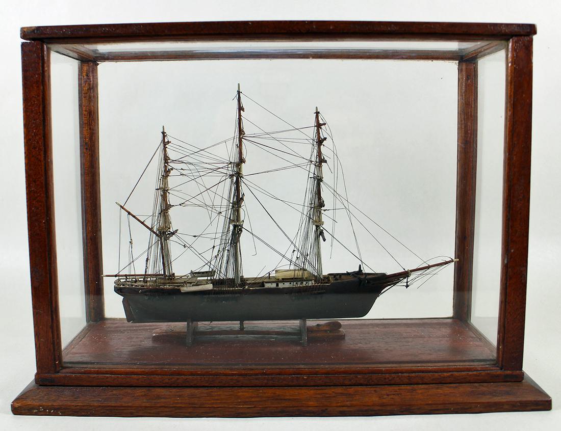 MINIATURE SHIP MODEL "FLYING CLOUD" BY BUFFINGTON (1 of 6)