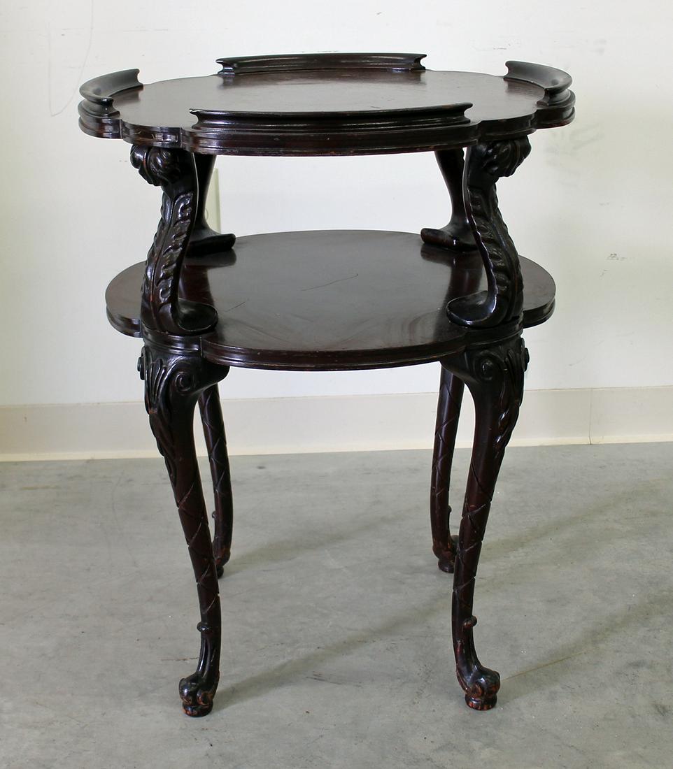 VINTAGE TWO TIER TABLE (1 of 2)