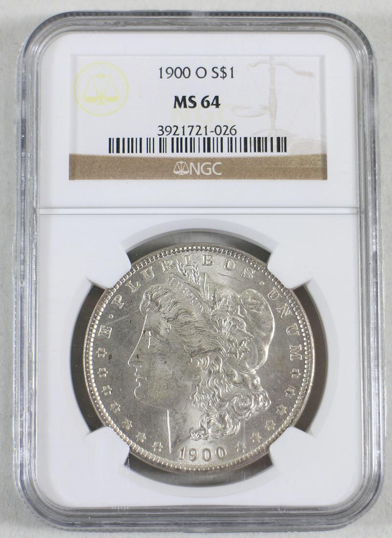 NGC MS64 1900O SILVER MORGAN DOLLAR (1 of 2)