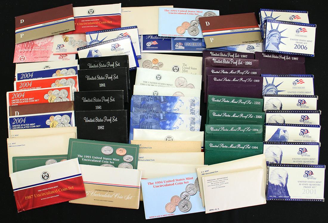 U.S. MINT & PROOF SET COIN COLLECTION (1 of 1)