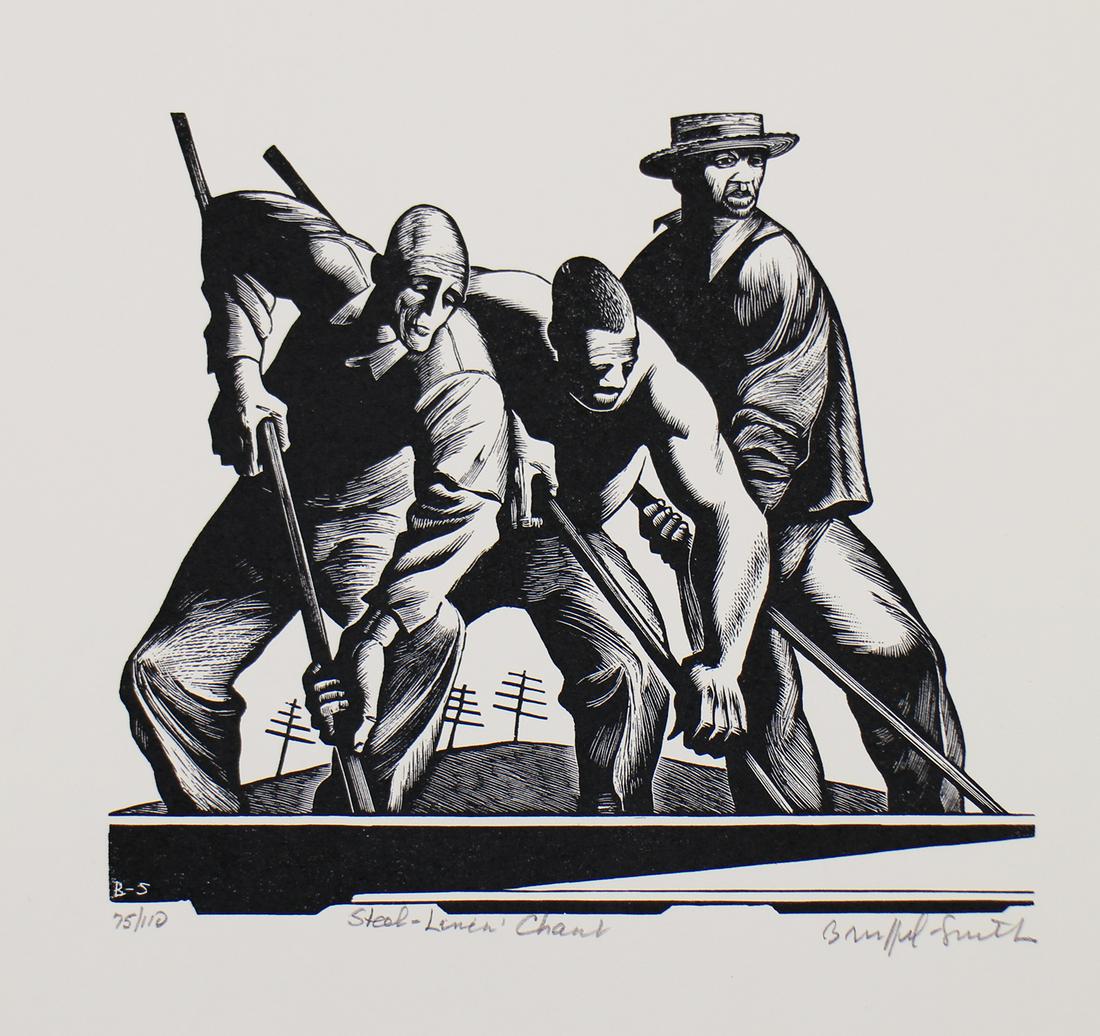 BERNARD BRUSSEL-SMITH STEEL LININ CHANT ENGRAVING (1 of 2)