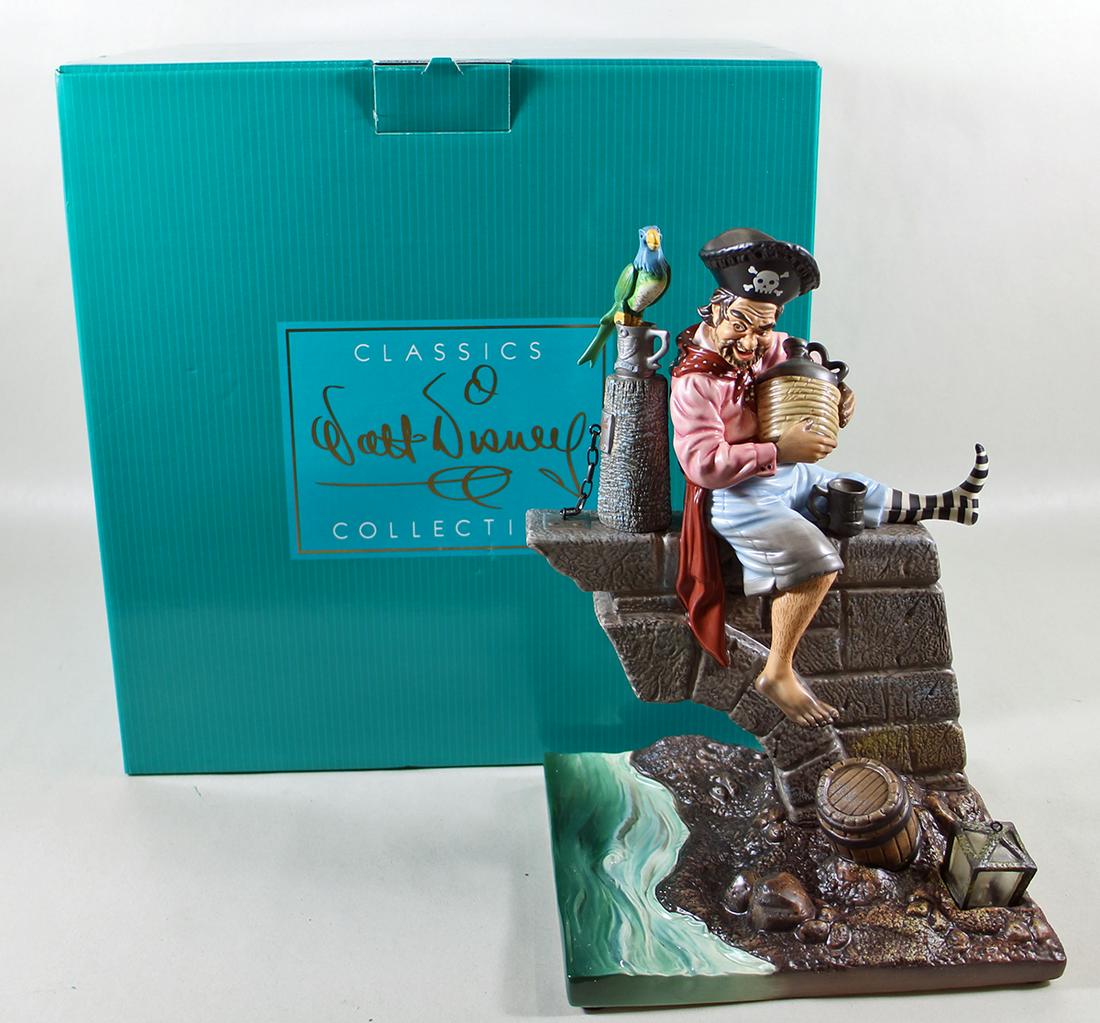 DISNEY CLASSICS "A PARROTS LIFE FOR ME" FIGURINE: WDCC Walt Disney classics "A Parrots Life for Me" figurine from the Pirates of the Caribbean. Includes original box and paperwork. Figurine 11.5" tall.