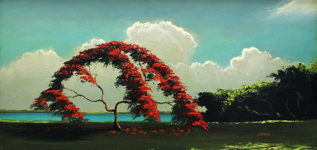 SAM NEWTON HIGHWAYMEN PAINTING (1 of 5)