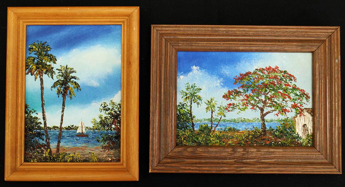 (2) REDMAN PAINTINGS (1 of 4)