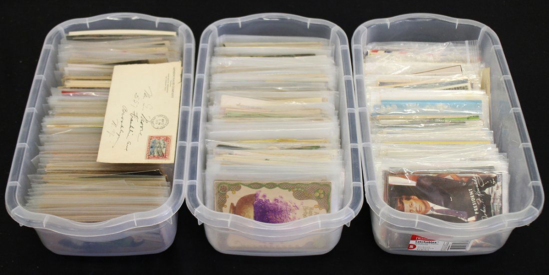 VINTAGE POSTCARDS, ADVERTISING, & EPHEMERA (1 of 2)