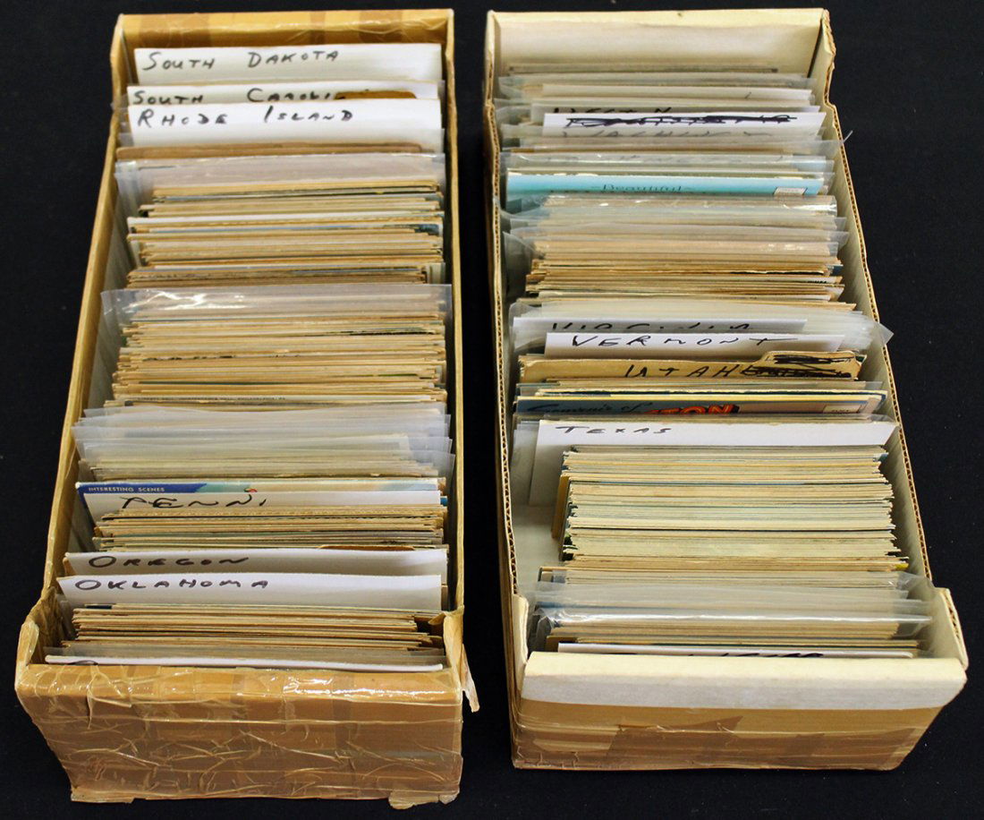 VINTAGE & ANTIQUE POSTCARDS - OHIO - WISCONSIN (1 of 2)