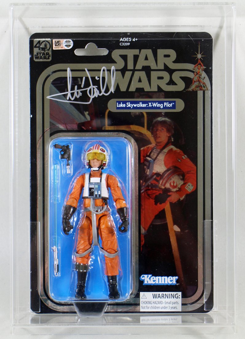 MARK HAMILL AUTOGRAPHED LUKE SKYWALKER FIGURINE (1 of 3)